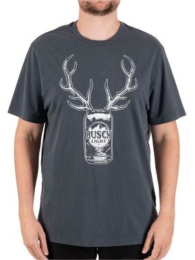Busch Light Graphic Tee - Blue - XL